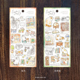 Stickers Nyanko Biyori - Street Corner