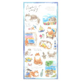 Stickers Nyanko Biyori - Seaside