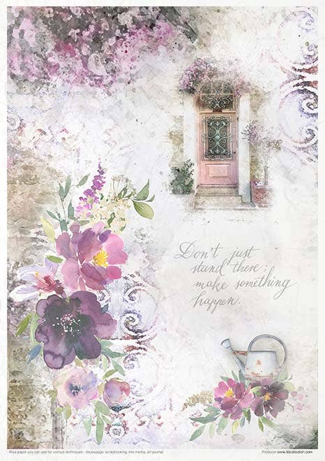 Rice paper set - A4 - Garden of Dreams