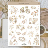 Stickers Plan &amp; Plot Studio Vinyl - Autumn Overlay