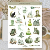 Stickers Plan &amp; Plot Studio Vinyl - Sage Halloween 2