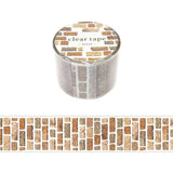 Clear tape 30 mm - Brick