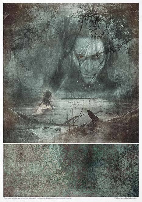 Rice paper set - A4 - Secrets - Gothic Stories