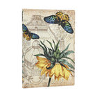 Anteckningsbok Golden Fritillaria Midi Linjerad Flexis
