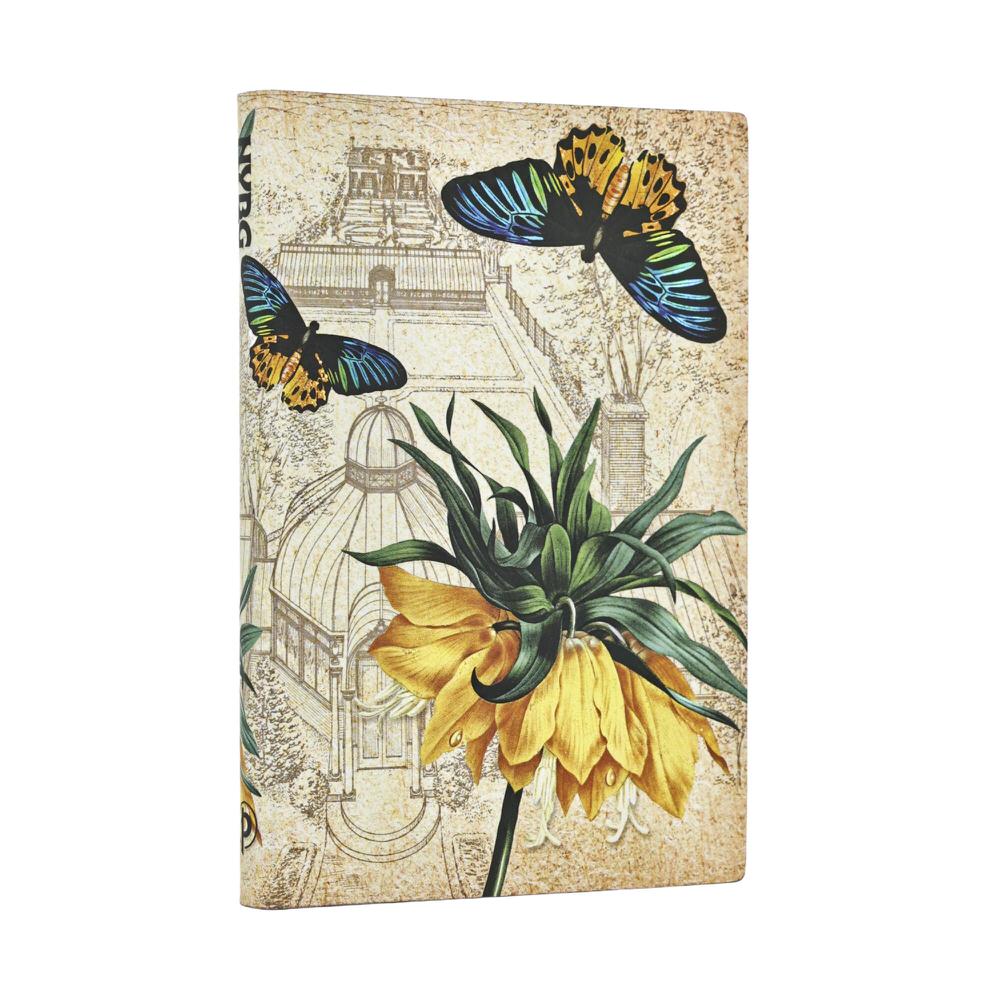 Anteckningsbok Golden Fritillaria - Mini Linjerad Flexis