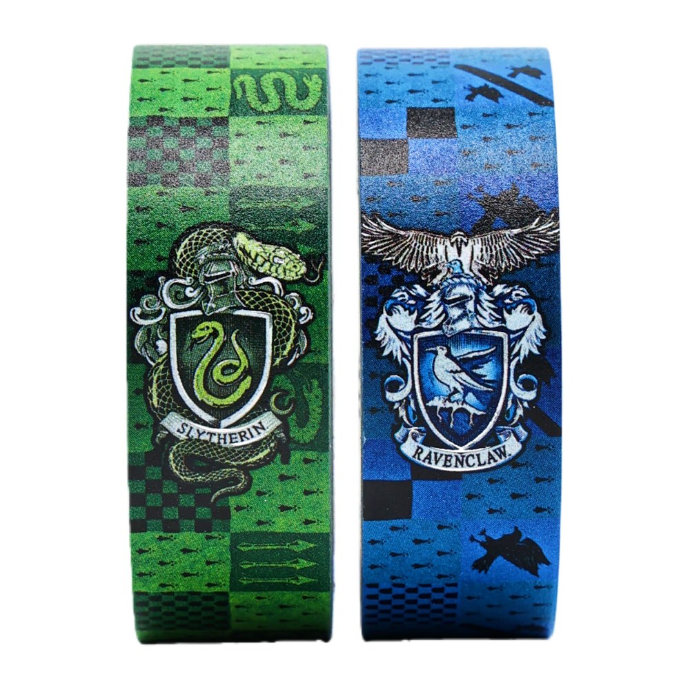 Washi Tape Paperblanks 2-pack - Harry Potter - Ravenclaw/Slytherin
