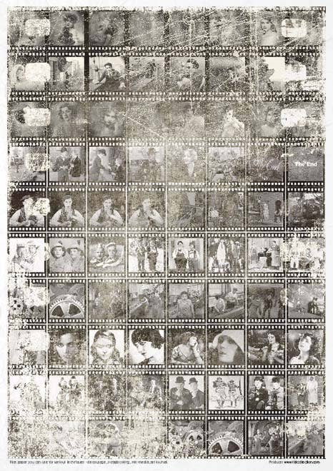 Rice paper set - A4 - Magic of cinema