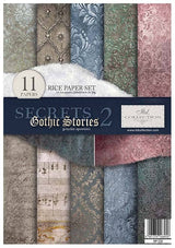 Rice paper set - A4 - Secrets 2 - Gothic Stories