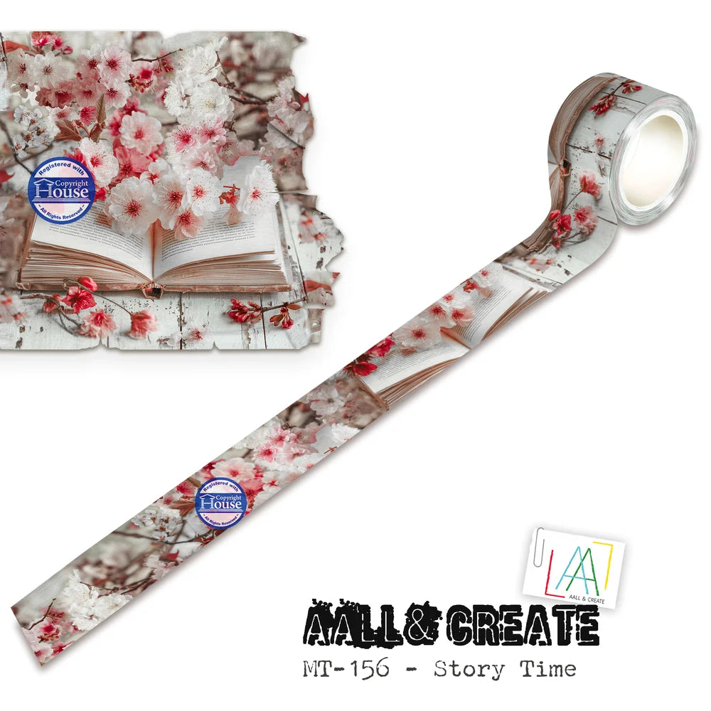 Washi tape #156 Autour de Mwa - Story Time