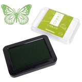 Iromoyo Ink Pad - Large - Matsuba Dark Yellow Green