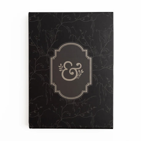 Dotted Notebook - Black Dot Grid - B5 - Apothecary Shelf