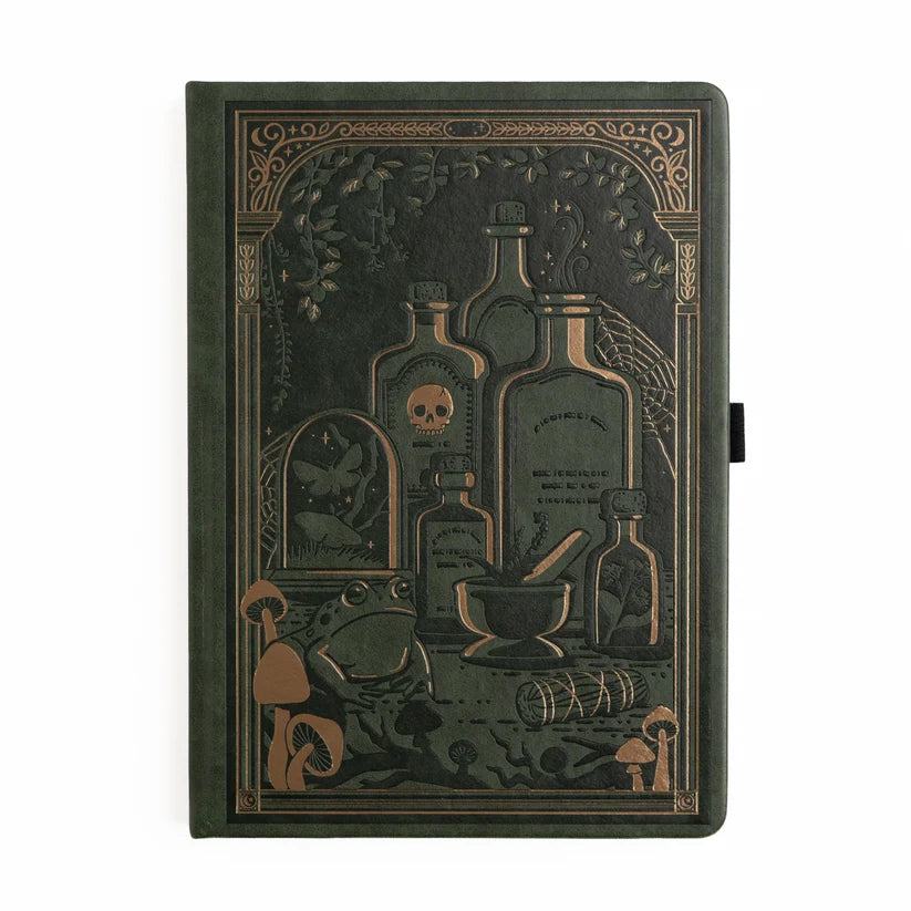 Dotted Notebook - B5 - Apothecary Shelf