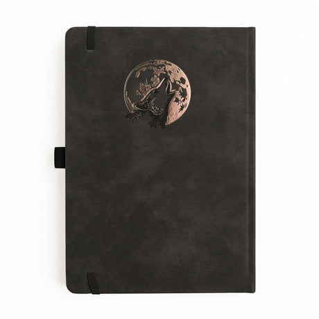 Dotted Notebook - B6 - Wolf in the Night
