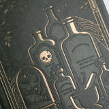 Dotted Notebook - Black dot grid - A5 - Apothecary Shelf
