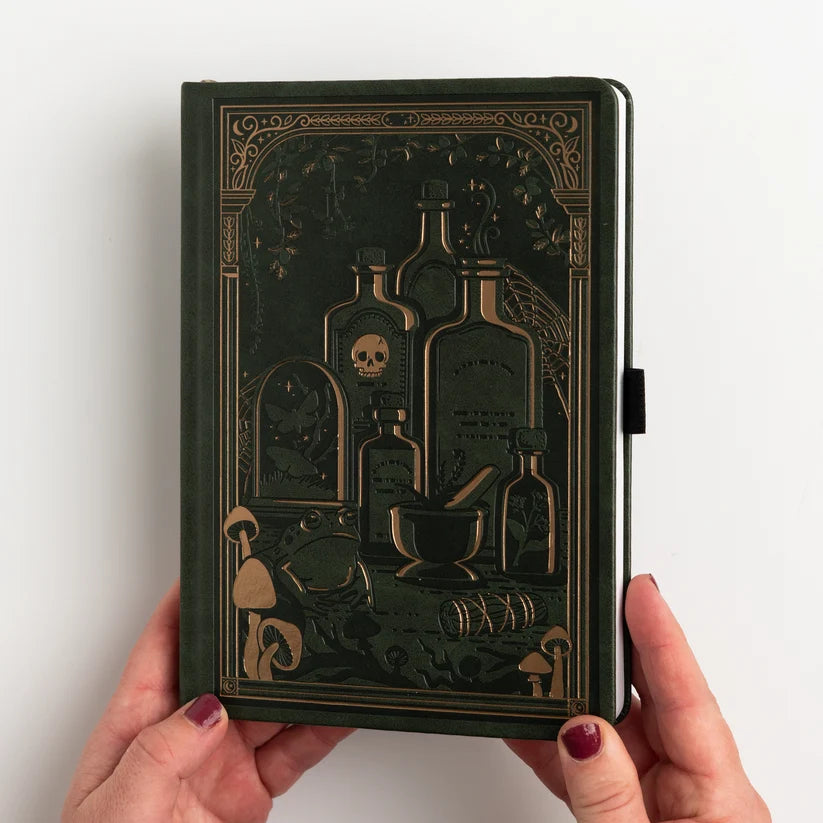 Dotted Notebook - B5 - Apothecary Shelf