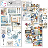 Art stickers 5-pack - An artist journey
