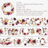 PET tape Autumn Rose - 60 mm