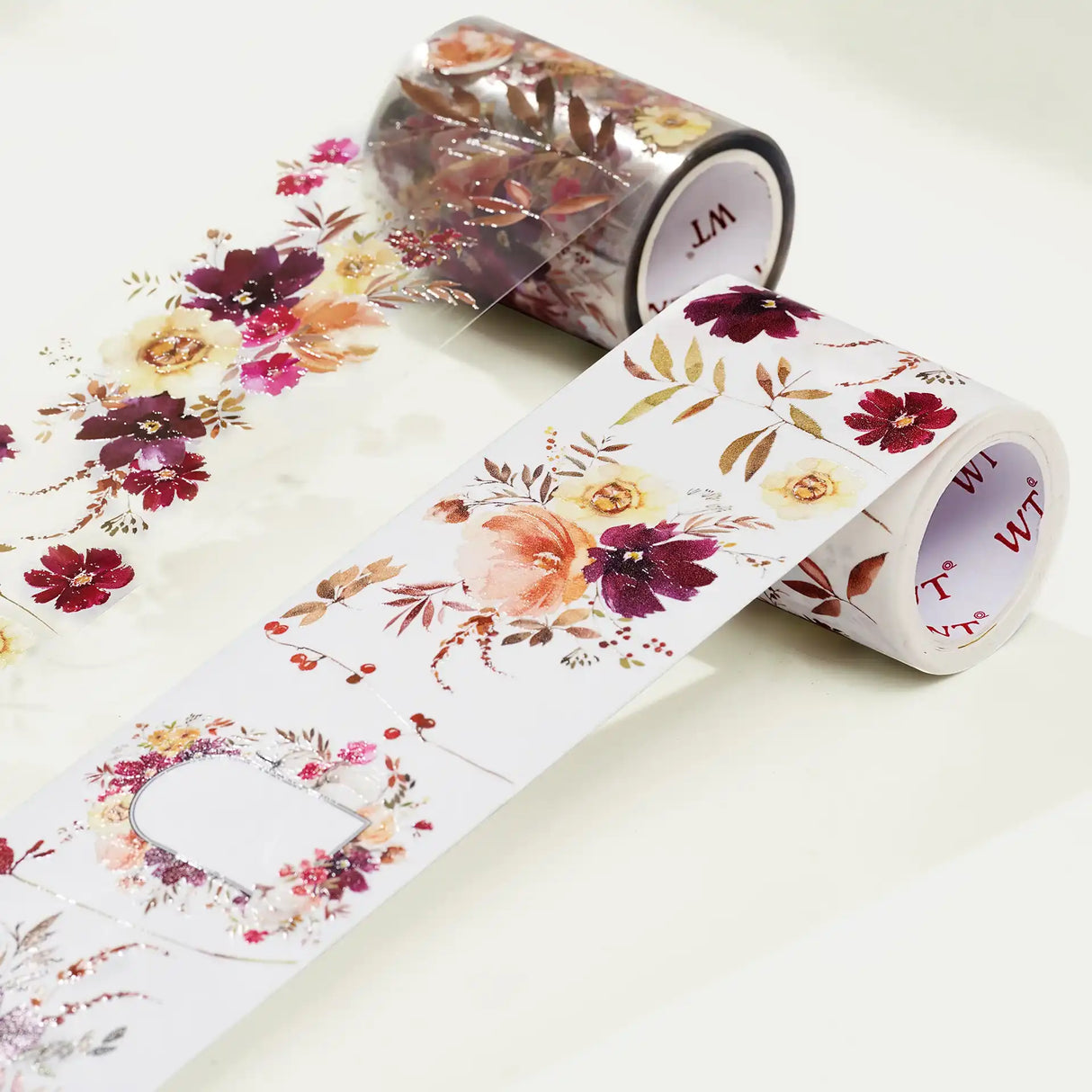PET tape Autumn Rose - 60 mm