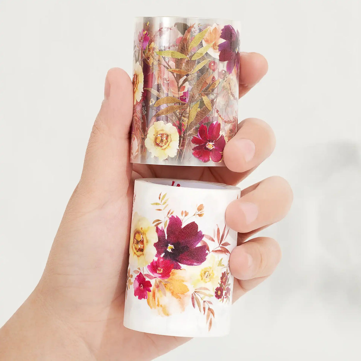 PET tape Autumn Rose - 60 mm