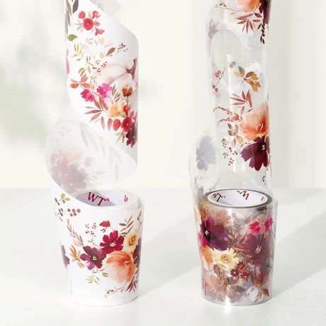 PET tape Autumn Rose - 60 mm