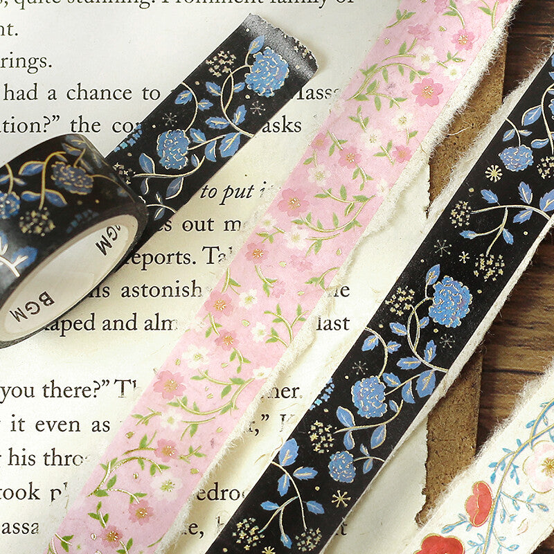 Washi Tape Flower pattern - Hydrangea