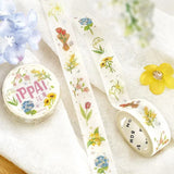 Washi Tape Ippai - Full of bouquets
