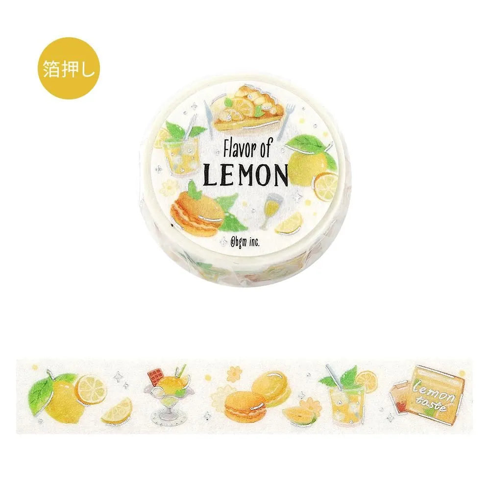 Washi Tape Tokimeki Flavor - Lemon
