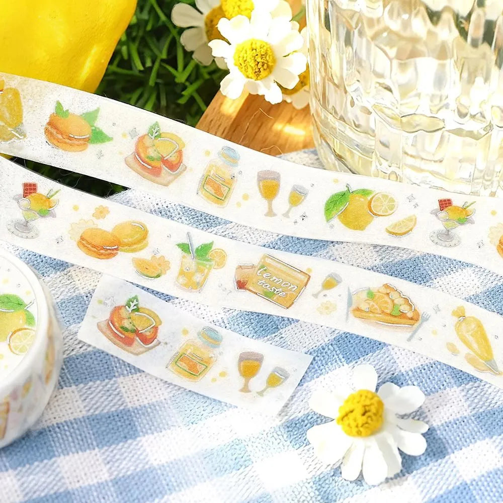 Washi Tape Tokimeki Flavor - Lemon