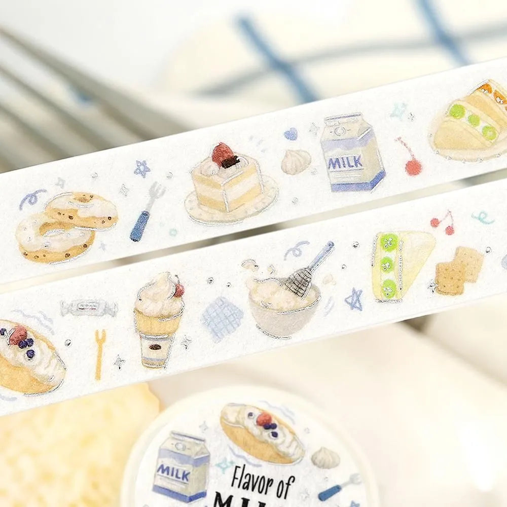 Washi Tape Tokimeki Flavor - Milk