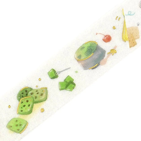 Washi Tape Tokimeki Flavor - Matcha