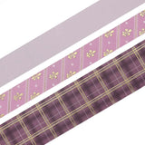 Washi tape Color Check 3-pack - Mauve Pink