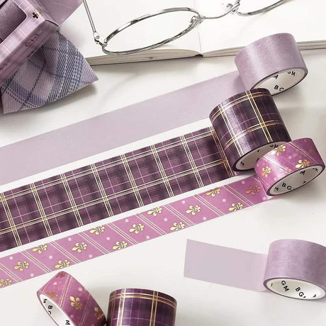 Washi tape Color Check 3-pack - Mauve Pink