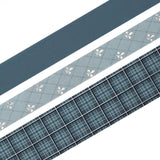 Washi tape Color Check 3-pack - Smoke Blue