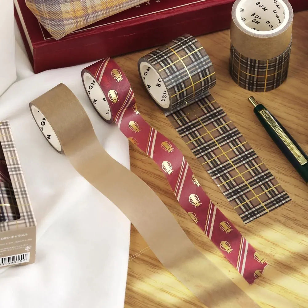 Washi tape Color Check 3-pack - Caramel