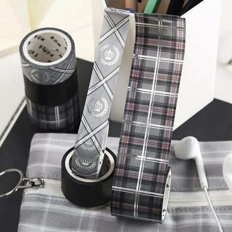 Washi tape Color Check 3-pack - Grey