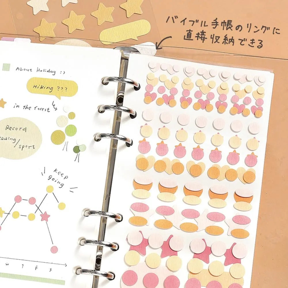 Planner Stickers Sheet - Daily Palette - Citrus