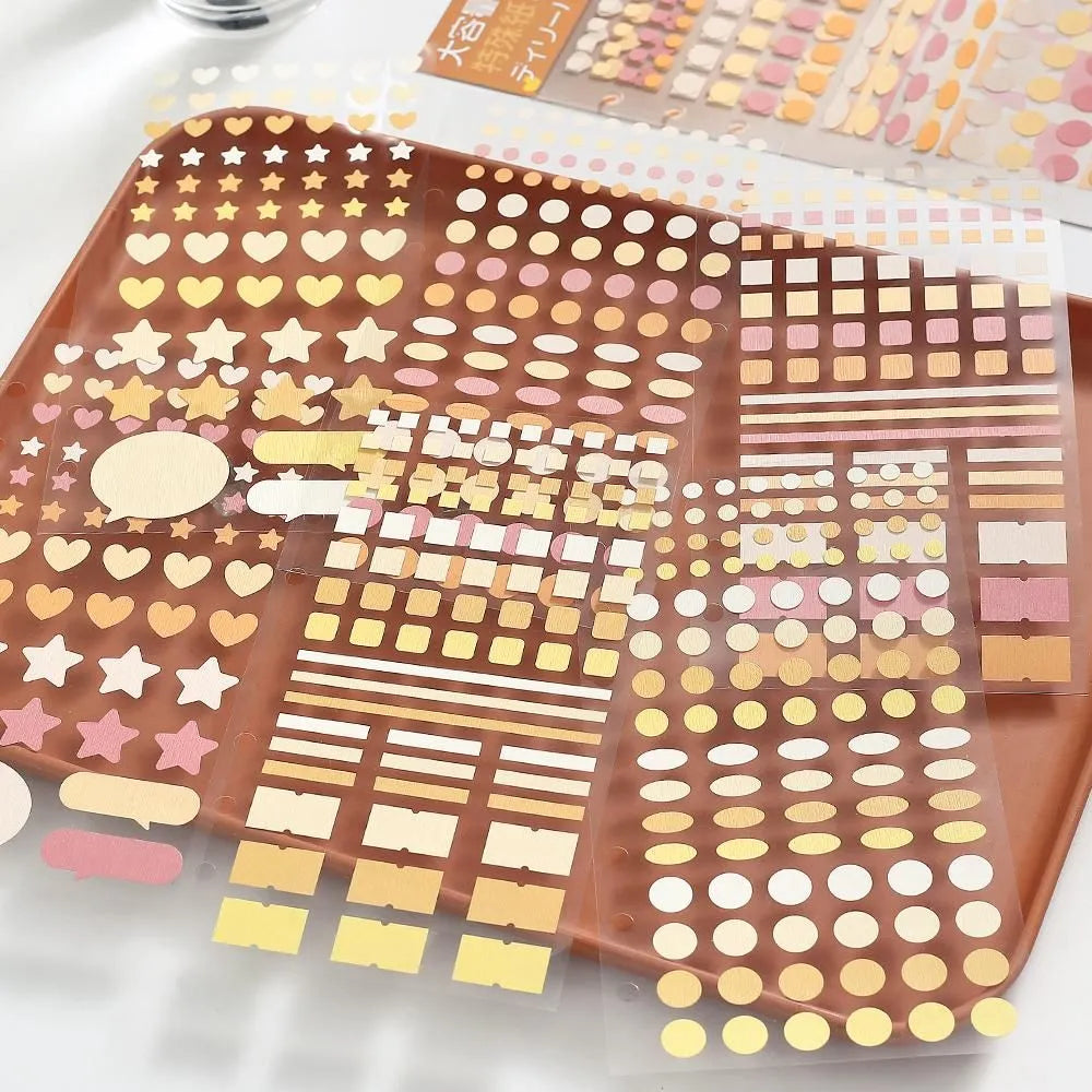 Planner Stickers Sheet - Daily Palette - Citrus
