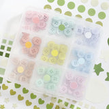Planner Stickers Sheet - Daily Palette - Olive