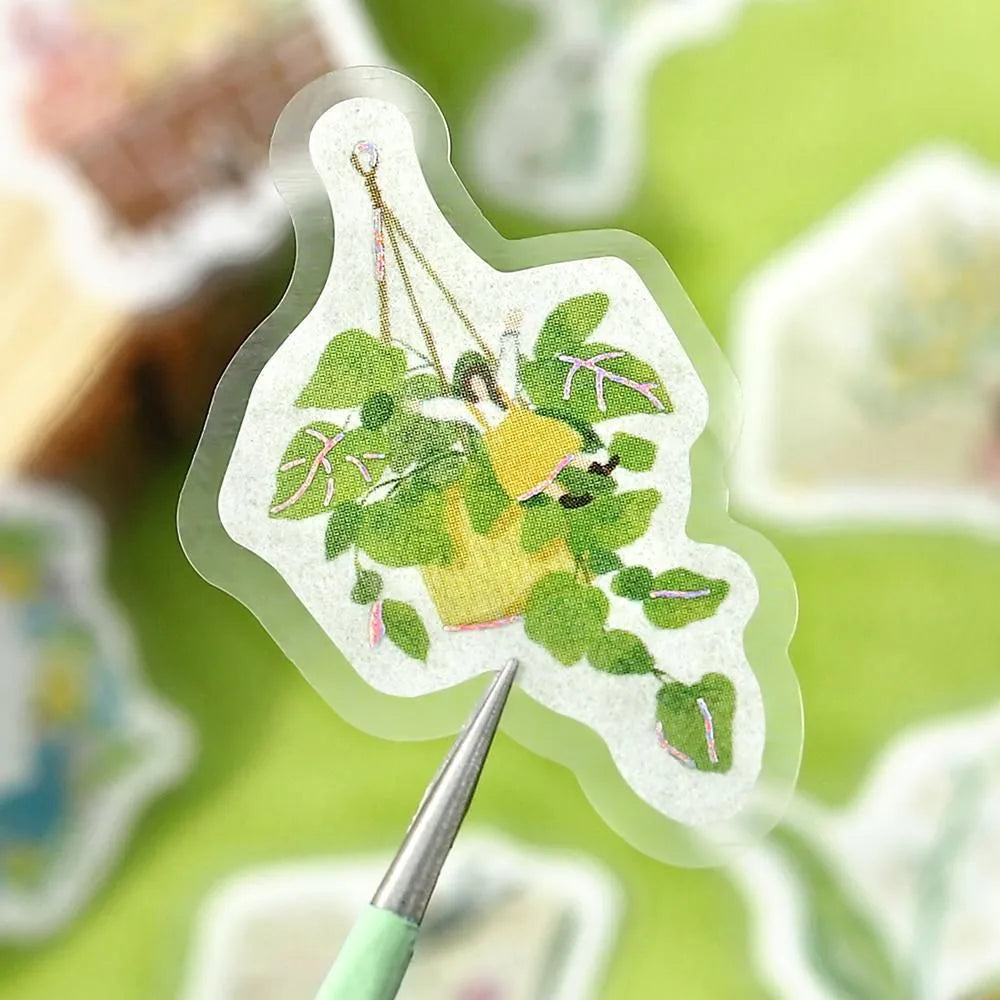 Flake stickers - Petit Story - Garden
