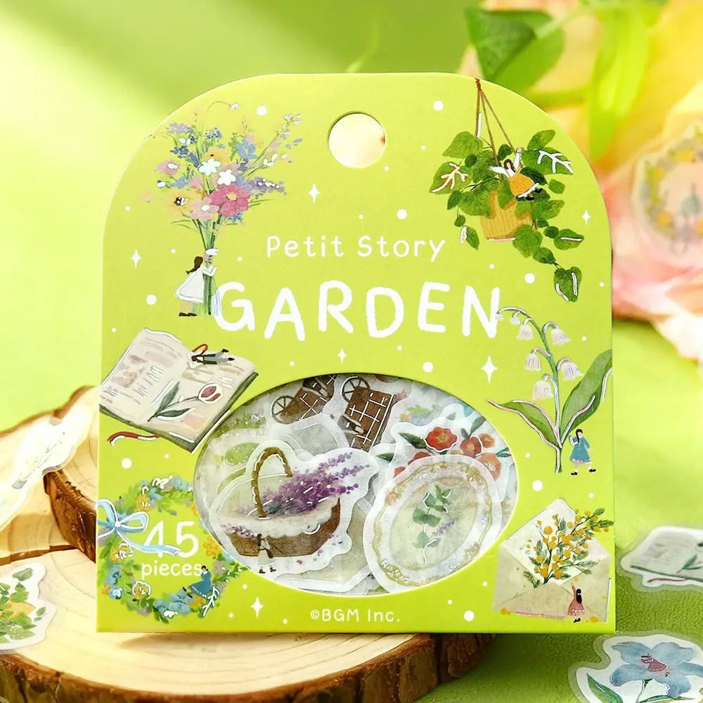 Flake stickers - Petit Story - Garden