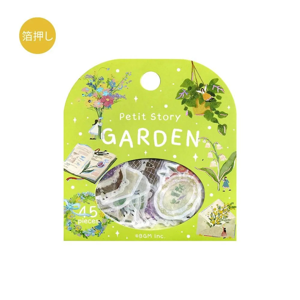 Flake stickers - Petit Story - Garden