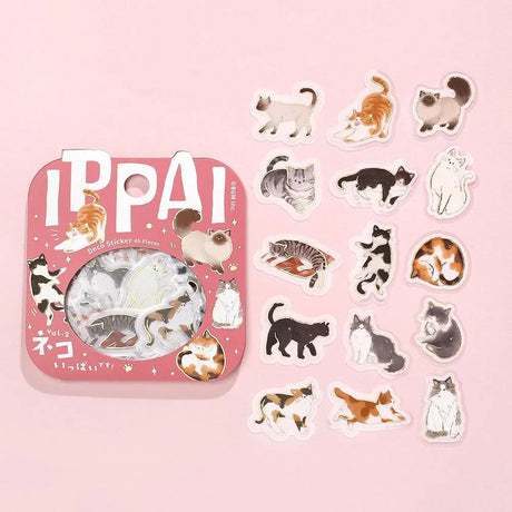 Flake stickers - Ippai -  There are a lot of cats