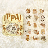 Flake stickers - Ippai - Small Animals are all over the place!