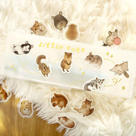 Flake stickers - Ippai - Small Animals are all over the place!