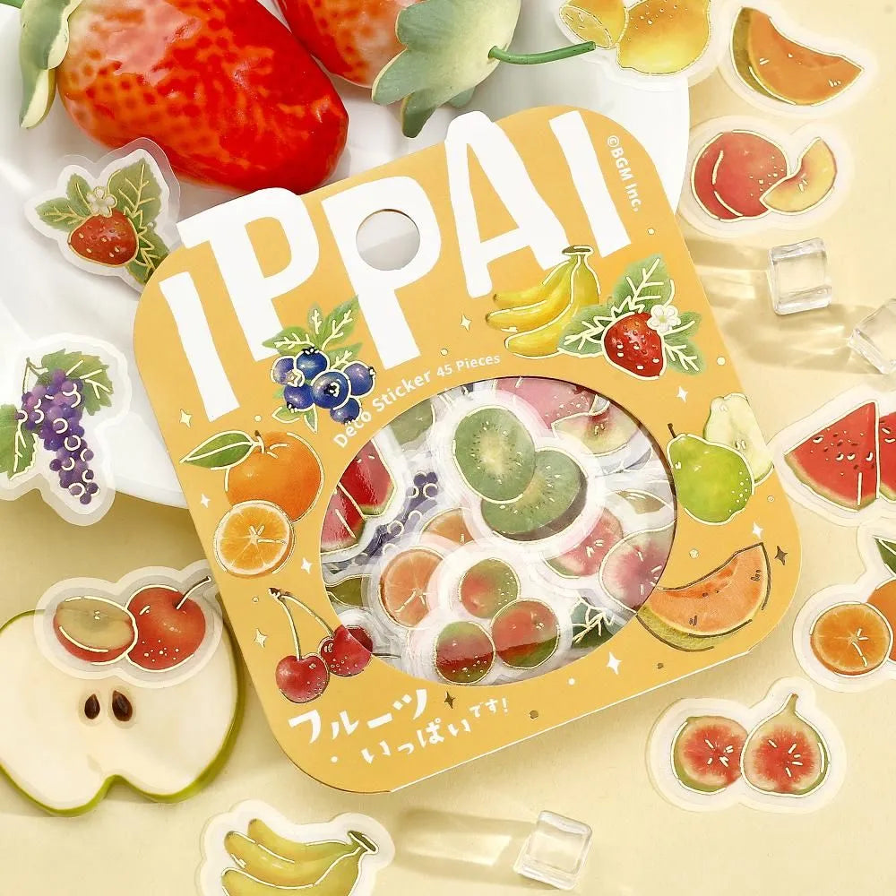 Flake stickers - Ippai -  Fruits are all over the place!