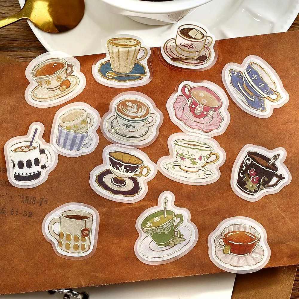 Flake stickers - Ippai -  Cups are full