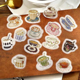 Flake stickers - Ippai -  Cups are full