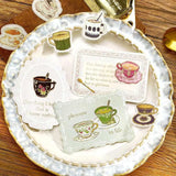 Flake stickers - Ippai -  Cups are full