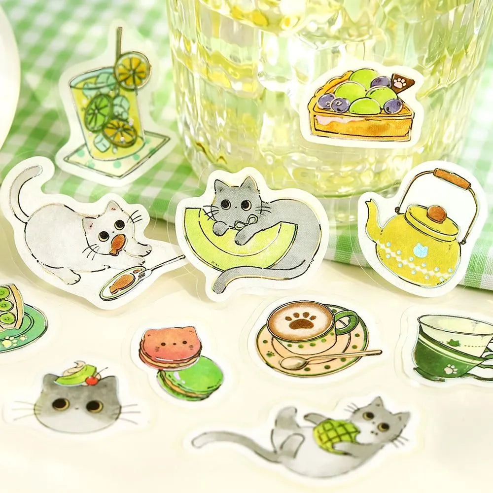 Flake stickers - Welcome Meow! - Haineko