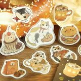 Flake stickers - Welcome Meow! - Mikecat